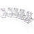 Madeline™ 5pcs Transparent Nail Clips