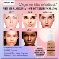 Madeline™ Soft Matte Liquid Foundation