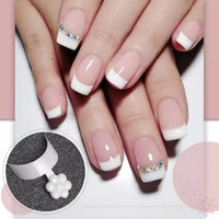 Madeline™  Glue-On French Nail Tips