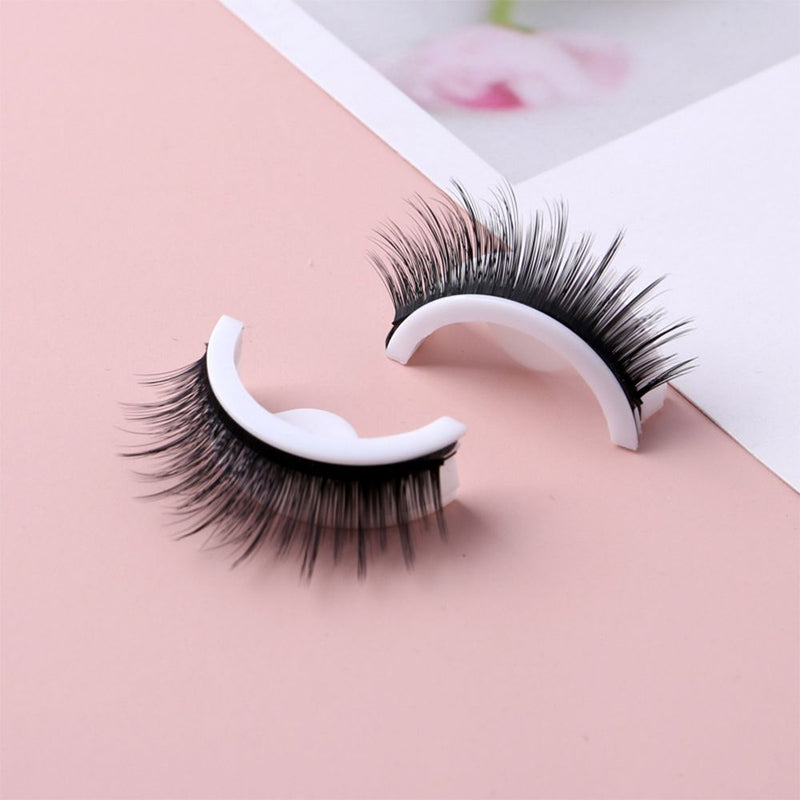  Icerostma Eyelashes - Reusable Self Adhesive Eyelashes,  Icerostma Lashes, Icerostma Glueless Lashes, Self Adhesive Eyelashes  Lashes, Natural Look for Makeup Easy to Put On (3pair-2#) : Beauty &  Personal Care