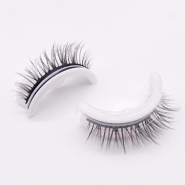  Icerostma Eyelashes - Reusable Self Adhesive Eyelashes,  Icerostma Lashes, Icerostma Glueless Lashes, Self Adhesive Eyelashes  Lashes, Natural Look for Makeup Easy to Put On (3pair-2#) : Beauty &  Personal Care
