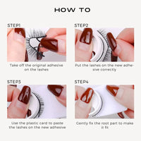 Reusable Adhesive Eyelashes - Beauty Lust